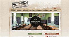 Desktop Screenshot of fortsteele.ca